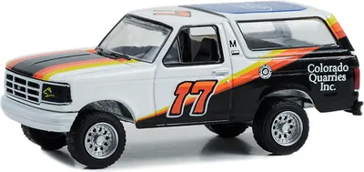 Produktbild von FORD Bronco von 1994 weiß, GREEN13330-F, Maßstab1/64, GREENLIGHT