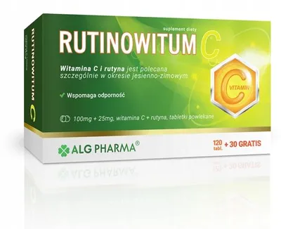 Zdjęcie produktu dla Rutinowitum C 150 tabletek