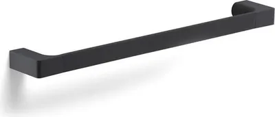 Obrázek produktu pro Držák na ručníky 45 cm černý matný PIRENEI