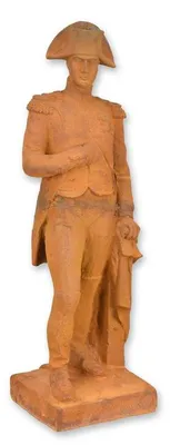 Productafbeelding van A Rusty Cast Iron Statue Of Napoleon