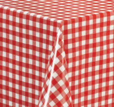 Produktbild von PVC Tischdecke Bavaria rot Wachstuch - Breite & Länge wählbar - abwaschbare Tischdecke , Größe:140 x 2500 cm