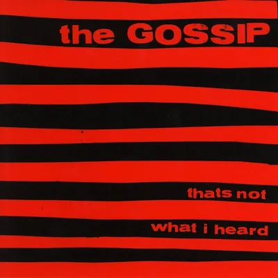 Produktbild von Gossip: That's Not What I Heard (Limited Edition) (Red Apple Vinyl)