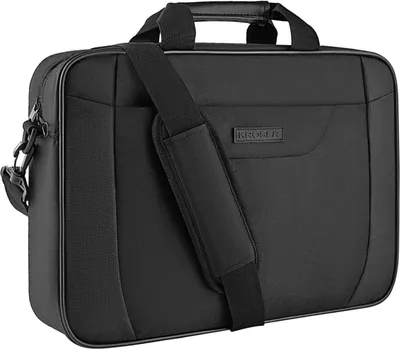 Produktbild von KROSER Laptop Tasche 15.6 Zoll Aktentasche Notebooktasche Tablet Tasche Schwarz