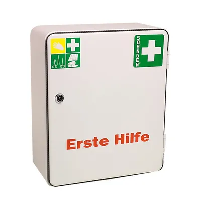 Produktbild von SÖHNGEN Erste Hilfe Schrank Heidelberg 5001001 DIN 13157 weiß