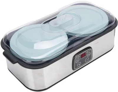 Zdjęcie produktu dla Urządzenie do jogurtu z automatyczną regulacją temperatury – pojemność 2 litry – wielofunkcyjne – łatwe do czyszczenia – nadaje się do przygotowywania dżemów/lodów – maszynka do jogurtu