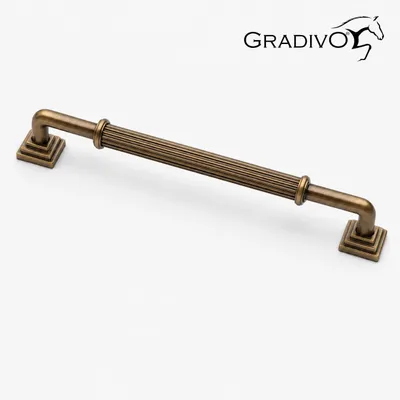 Produktbild von Möbelgriff, Schrankgriff, Bügelgriff 937, Bronze, 160 mm