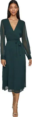 Produktbild von Vila Falia Langarmkleid Grün 40 Frau Grün 40