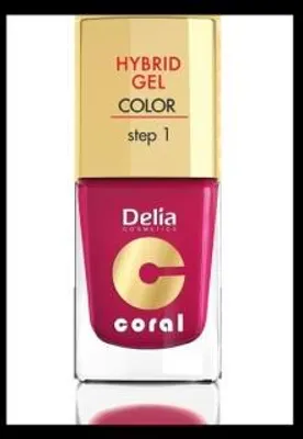 Produktbild von Delia Cosmetics Coral Hybrid Gel Nail Polish No. 06 Cherry 11ml
