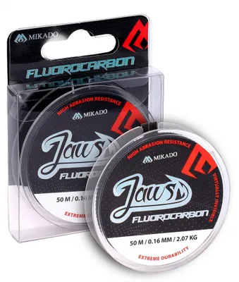Produktbild von Mikado Jaws Flurocarbon 25m Vorfachmaterial