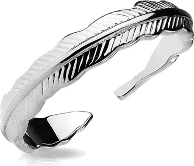Produktbild von viva-adorno Ring Zehenring Mittelring Midi Damenring verstellbar Fusschmuck Messing rhodiniert silber Feder Z532