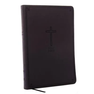 Obrázek produktu pro NKJV, Value Thinline Bible, Large Print, Imitation Leather, Black, Red Letter Edition