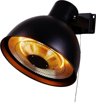 Produktbild von Fornorth Heizstrahler Wall Heater Deluxe 2000W, schwarz