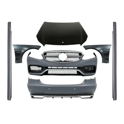 Produktbild von Bodykit für Mercedes E-Klasse W212 Facelift 13-16 E63 Design Seitenschweller.