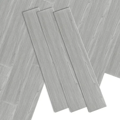Immagine prodotto di Aopunly pavimento in PVC pavimento in vinile autoadesivo 18 pezzi 2,51m², impermeabile antiscivolo per cucina, soggiorno, balcone (quercia bianca)