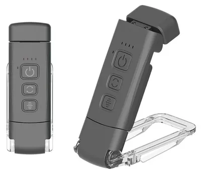 Produktbild von ZELURXX LED Buchlicht Leselampe Klemmlampe Nachtlicht, 3 Farbtemperaturen, 15 Helligkeiten, drehbar, augenschonend, Timer, tragbar, Schwarz