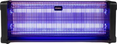 Produktbild von Perel Elektrischer UV Insektenvernichter innen, 2800V Hochspannungsgitter, leise Fliegenlampe mit