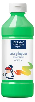 Produktbild von Acrylfarbe Liquid-Acrylic von ColArt Hellgrün 500 ml