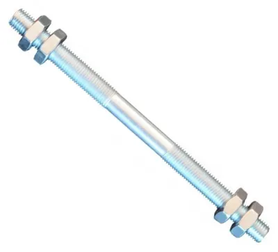 Produktbild von 1 Stück Gewindestange M8 Rechts - Links Gewinde 300 mm + 4 Muttern
