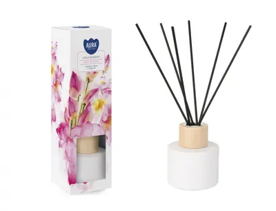 Obrázok produktu pre Difuzér s vôňou do 7 týždňov BISPOL Aura 85ml LOTOS FLOWER