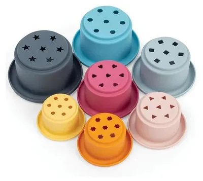 Immagine prodotto di Bicchieri impilabili Bigjigs