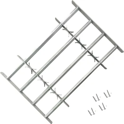 Produktbild von Hochwertig Fenstergitter Verstellbar mit 4 Querstäben 1000-1500 mm 141387