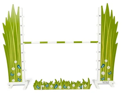 Productafbeelding van ByASTRUP – Hobbypaard-spronghindernis – Bloemen