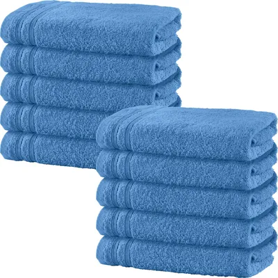 Produktbild von Erwin Müller Badetuch Heidelberg" 10er-Pack hellblau 100x150 cm"