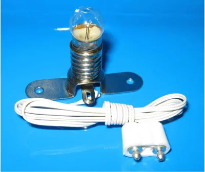 Image de Kahlert 60895 Éclairage E10 câble + fiche 3,5V Éclairage maison de poupées