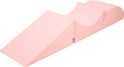 Zdjęcie produktu dla KiddyMoon Spielplatz Aus Schaumstoff Element Kopfteil/Rampe/Zwickel Für Hindernisläufen Und Bällebad Für Babys Und Kinder, Pink