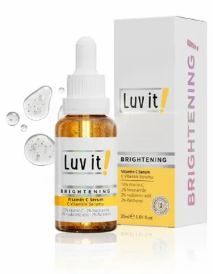 Produktbild von Vitamin C Serum 10% mit Niacinamid, Hyaluronsäure & Panthenol – Luv it!