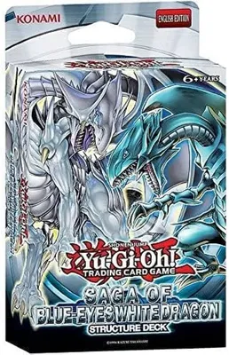 Zdjęcie produktu dla Yu-Gi-Oh! Structure Deck: Saga of Blue-Eyes White Dragon German