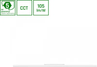 Produktbild von LINE L LED Stromschienenstrahler 48V 22W CCT Weiß