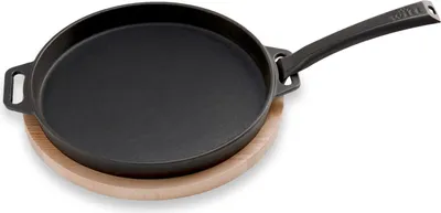 Zdjęcie produktu dla Witt 48651024, Patelnia do pizzy, Czarny, Żeliwo, 310 mm, 277 mm, 47 mm