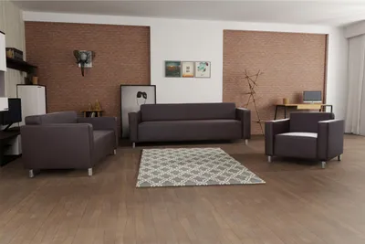 Obrázek produktu pro Sedací souprava 3+2+1 DALNIM - hnědá