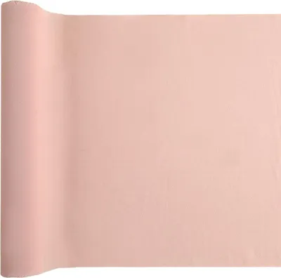 Produktbild von Tischläufer Crepe Pink 35cm x 3m