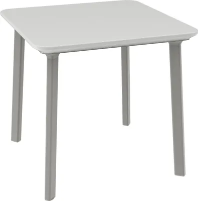 Image de Table de jardin en plastique Toomax ITALIA BALCONY gris clair