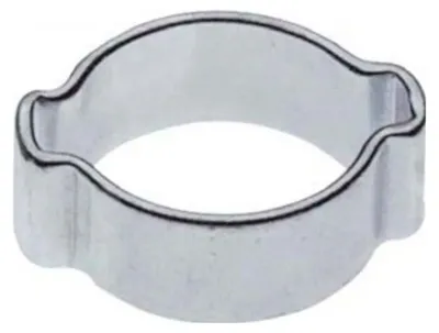Immagine prodotto di Fascette metalliche, Stringitubo - 2 fascette stringitubo 7mm, zincate, 100 pezzi