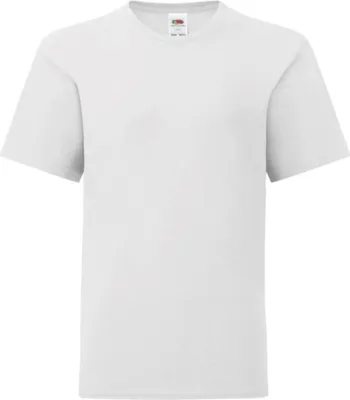 Obrázok produktu pre Tričko Fruit Of The Loom Jungen Iconic PC3388 (116) (Weiß)