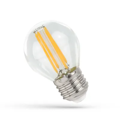 Obrázok produktu pre LED E27 6W 230V AC Teplá biela FILAMENT COG 850 Lumen 300°