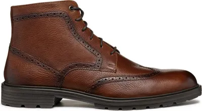 Produktbild von GEOX Boots WALK PLEASURE, Glattleder, Braun, Herren