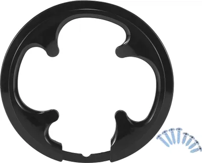Produktbild von 42 44 Zähne 7,4 cm 10,1 cm Fahrrad Kurbelgarnitur Kettenradabdeckung Schutz Kettenrad Schutzhülle Schwarz