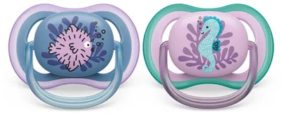 Produktbild von Philips AVENT ultra air SCF085/61 Schnuller 6-18 Monate, Klassischer Babyschnuller, Kieferorthopädisch, Silikon, Junge/Mädchen, Spülmaschinenbeständig