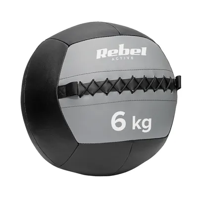 Produktbild von Rebel Medizinball 6 kg - Kunstleder, ergonomisch