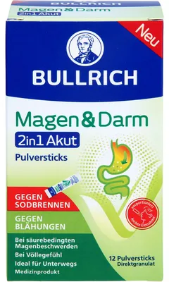 Zdjęcie produktu dla Bullrich Żołądek i jelita 2w1 Proszek w saszetkach 12 szt.