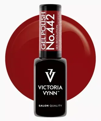 Image de Victoria Vynn | Gel Polish 442 Sex Revolution - 8 ml - Rouge profond - Vernis hybride - Aucune mise en garde