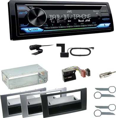 Produktbild von JVC KD-DB912BT Digitalradio USB CD Einbauset für Ford Kuga Fusion Galaxy S-Max