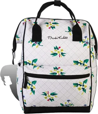 Immagine prodotto di Zaino City beige naturale Frida Kahlo zaino poliestere D2ORI800I