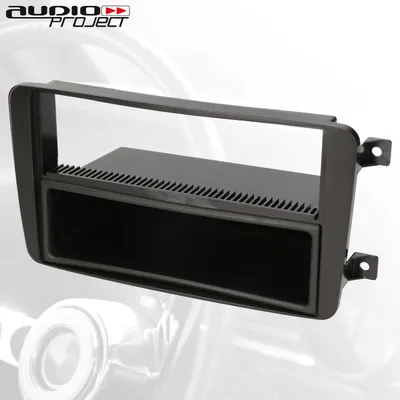 Produktbild von Audioproject A220 - Autoradio Einbau-Set Radioblende kompatibel für MERCEDES C-Klasse W203 CLK W209 Viano Vito Einbaurahmen Fach Radioadapter Antennenadapter ISO DIN