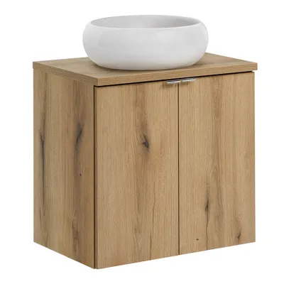 Produktbild von Waschtisch 60cm, in Eiche, NEWPORT-56-OAK