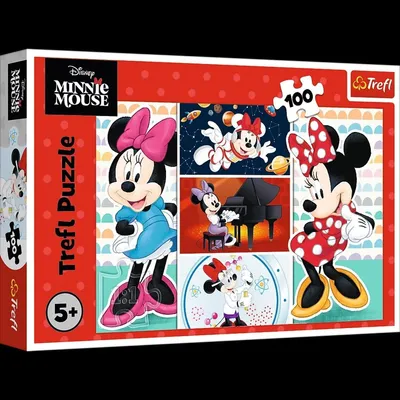 Produktbild von Puzzle 100 - Lustige Minnie Disney Trefl 16517